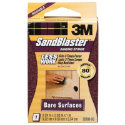 3M™ SandBlaster™ 20908-80 3-3/4 in x 2-5/8 in 80 Grit Medium Aluminum Oxide Sanding Sponge