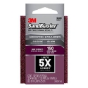 3M™ SandBlaster™ 20908-150 3-3/4 in x 2-1/2 in 150 Grit Medium Aluminum Oxide Sanding Sponge