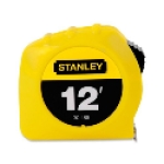 Stanley® 30-485 1/16 in Thereafter, 1/32 in First 12 in 12 ft Yellow Tape Rule