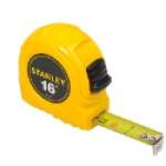 Stanley® 30-495 1/16 in Thereafter, 1/32 in First 12 in 16 ft Yellow Tape Rule