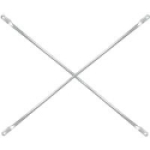 Metaltech-Omega M-MC4884 7 ft Galvanized Steel Standard Cross Brace