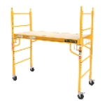 Metaltech-Omega I-CISC 75 in x 74-3/4 in Yellow Powder Coated Baker Utility Scaffold