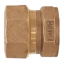 Legend Valve 313-175NL 1 in Compression x FNPT Bronze Lead-Free Pipe Coupling