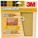 3M™ SandBlaster™ 20320-G-4 11 in x 9 in 320 Grit Very Fine Aluminum Oxide Wet and Dry Sandpaper Sheet