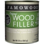 Eclectic Products FamoWood 36021128 1 pt Can Oak/Teak Solvent Base Wood Filler