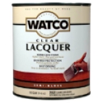 Rust-Oleum® WATCO® 63141 1 qt Clear Semi-Gloss Lacquer Clear Wood Finish