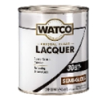 Rust-Oleum® WATCO® 63241 1 qt Clear Satin Lacquer Clear Wood Finish