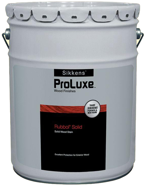 Sikkens Proluxe Rubbol® ProLuxe® SIK710-120/05 5 gal Can Solid Matte Medium Base Exterior Wood Finish