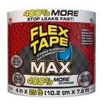 Flex Seal® Flex Tape® TFSWHTR0405 5 ft x 4 in Rubber Backing Large Super Strong Rubberized Tape