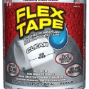 Flex Seal® Flex Tape® TFSCLRR0405 5 ft x 4 in Rubber Backing Large Super Strong Rubberized Tape