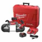 Milwaukee® 2729-22 18 V 44.875 in Steel Deep Cut Portable Band Saw Kit