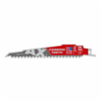 Milwaukee® Sawzall® The AX™ 48-00-5221 6 in 0.05 in Carbide Tipped Tapered Back Reciprocating Saw Blade