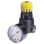 Plews-Edelmann® 24-444 Tru-Flate® Mini Series FNPT 250 psi 2 to 125 psi In-Line Air Line Regulator