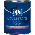 PPG Paints ADVANTAGE™ 900 919-20/04 A 1 qt Semi-Gloss Midtone Base Interior/Exterior Trim and Door Paint