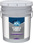 PPG Paints 3-510XI/05 5 gal White Satin Interior/Exterior Floor and Porch Acrylic Latex