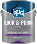 PPG Paints 3-617/01 1 gal Gloss Ready Mix Base Interior/Exterior Floor and Porch Acrylic Latex