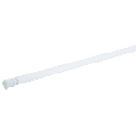 Zenith Home 506W White 30 Lb Steel Adjustable Tension Shower Curtain Rod