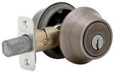 Spectrum Brands Kwikset® 6655BPKA3 665 Grade 3 1 Antique Brass Deadbolt