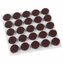 Shepherd Hardware 9949 Round 3/8 in Felt Self-Adhesive Furniture Pad