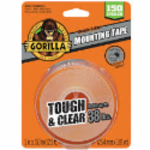 Gorilla® 6036002 150 in x 1 in Clear Double-Sided Mounting Tape