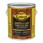 Sherwin Williams Cabot® 140.0003460.007 1 gal Can Jarrah Brown Oil Base Exterior Australian Timber Oil