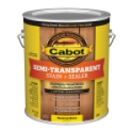 Sherwin Williams Cabot® 140.0000306.007 1 gal Neutral Semi-Transparent Exterior Stain