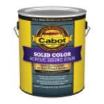 Sherwin Williams Cabot® 140.0000801.007 1 gal Can White Flat Exterior Siding Stain