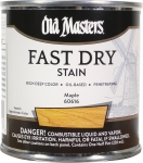 Old Masters® 60616 0.5 pt Maple Oil Base Rich Deep Color Fast Dry Stain