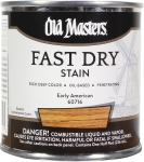 Old Masters® 60716 0.5 pt Early American Oil Base Rich Deep Color Fast Dry Stain