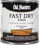 Old Masters® 60816 0.5 pt Dark Mahogany Oil Base Rich Deep Color Fast Dry Stain