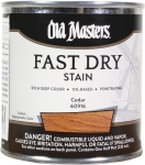 Old Masters® 60916 0.5 pt Cedar Oil Base Rich Deep Color Fast Dry Stain