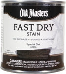 Old Masters® 61216 0.5 pt Spanish Oak Oil Base Rich Deep Color Fast Dry Stain