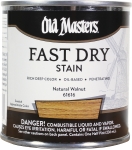 Old Masters® 61616 0.5 pt Natural Walnut Oil Base Rich Deep Color Fast Dry Stain