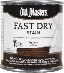 Old Masters® 62316 0.5 pt Espresso Oil Base Rich Deep Color Fast Dry Stain