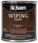 Old Masters® 11416 0.5 pt Can Red Mahogany Clear Rich Deep Color Wiping Stain