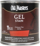 Old Masters® 84116 0.5 pt Can Crimson Fire Clear Intense Color Interior/Exterior Gel Stain