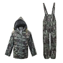 PIP® BOSS® 3PR0300CX XL Camouflage PVC/Polyester 3-Piece Lined Rainsuit