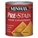 Minwax® 13407000 0.5 pt Can Clear Satin Interior Pre Stains Wood Conditioner