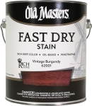 Old Masters® 62001 1 gal Vintage Burgundy Oil Base Rich Deep Color Fast Dry Stain