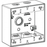 Orbit® 2B50-5 30.5 cu-in 4-1/2 in 2 Gangs Gray Device Mount Weatherproof Box