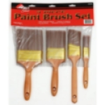 Linzer Products Project Select™ A 2204 1 in 2 in 3 in 4 in Polyester Polyester 4-Piece Paint Brush Set