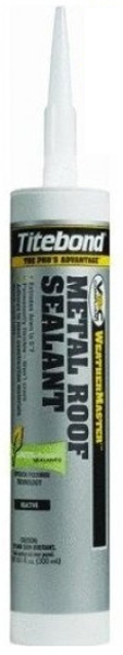 Franklin International Titebond® 61441 10.1 oz Red Liquid/Paste Metal Roof Sealant