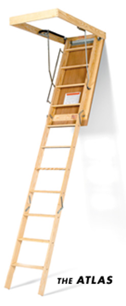 Marwin® A-80ESR5FT 250 lb 22-1/2 in 54 in Attic Stair