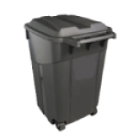 TI0073 45 gallon wheeled waste can