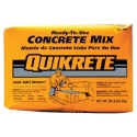 Quikrete® 1101X80LB 80 lb Bag Gray to Gray-Brown Granular Solid High Strength Concrete Mix