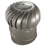 Air Vent® TIBS0100 Aluminum 18.4 in 20 in Wind Turbine and Base