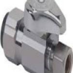 Brasscraft Straight Stop Valve 1/2 inch Push Connect by 3/8 Inch Compression