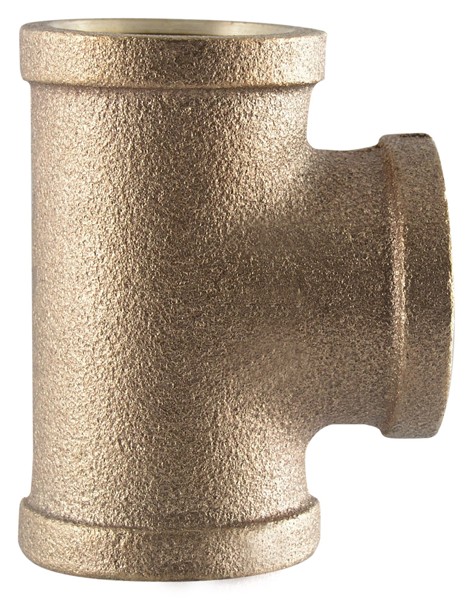 UNLBRT-01 1/8 INCH BRONZE NO LEAD TEE