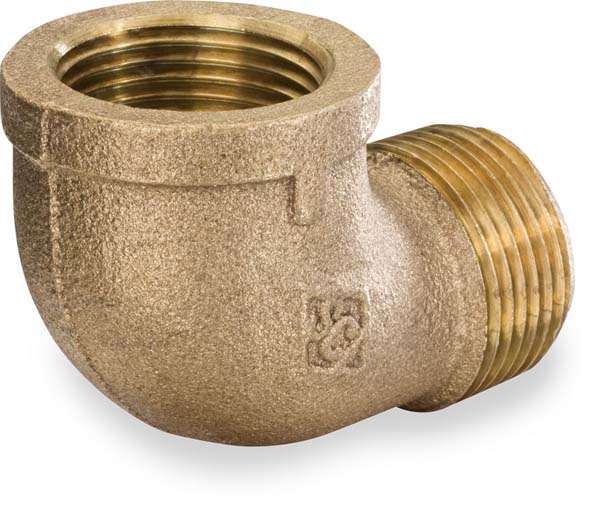 UNLBRSE-12 1-1/4 INCH BRONZE 90 FEET ST ELB NO LEAD