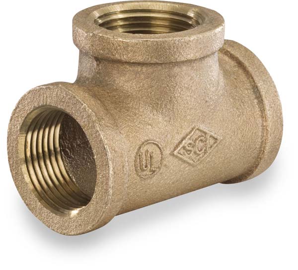 UNLBRT-12 1-1/4 INCH BRONZE NO LEAD TEE